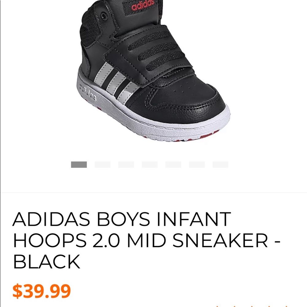 Kids high top adidas